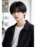 【髪質改善コース】カット+メンズストレートケア+髪質改善トリートメント