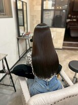 ハル 新宿(haru)&nbsp;暗髪/艶髪ロング/髪質改善ストレート/美髪/透明感