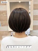 ヘアーリゾートサロン リチェット(Hair Resort Salon Ricetto)&nbsp;丸みショートボブ