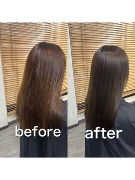 アヤメ(ayame) 【ayame大泉学園】髪質改善_tokio_カット_艶髪_ストレート 5