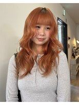 ニコフクオカヘアーメイク(NIKO Fukuoka Hair Make)&nbsp;オレンジ/オレンジベージュ