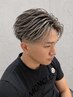 [山口麻香限定]カット+メンズハイライト(1ブリーチ)+オンカラー
