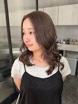 ブランコトレス 鏡島(BLANCO tres) ダークパープル/ナチュラルショート/ミルクブラウン/夏/鏡島