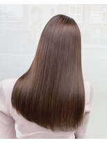 アッシュ 新杉田店(Ash)&nbsp;新杉田美髪ロング髪質改善カラー縮毛矯正透明感ピンクブラウン