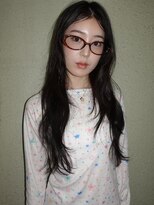 ネルケ 立川(nelke)&nbsp;韓国風ゆる巻きロング暗髪ツヤ黒髪立川