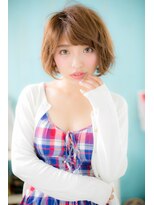 ミック ヘアアンドビューティー 大山店(miq  Hair&Beauty)&nbsp;ラフでフェミニン、な♪スウィートボブ