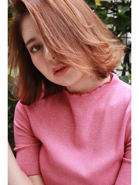 ヘアサロンエムフィス 池袋東口(HAIR SALON M Fe's) ミディアム外ハネロブ