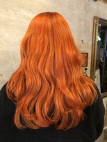 アティック ヘアーデザインアンドリラクゼーション(attic hair design&relaxation) ビビットオレンジ!
