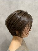 大人ショートボブ