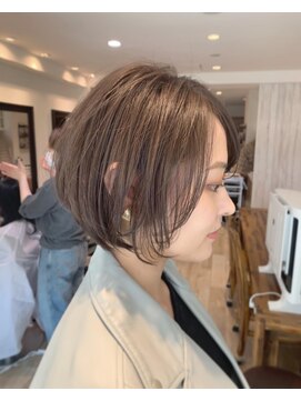 ナルム(naluM) ゆったり可愛いショートボブ