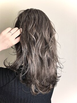 ヘアサロンエムフィス 池袋東口(HAIR SALON M Fe's) デザインカラー/厚めバング/ローライト/スリークボブ