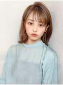 【オープン記念】錦糸町　オリーブカラーラベージュ 艶カラー