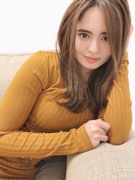 チョビー 銀座(chobii) 桜井　イルミナカラー　グレージュカラー　ハイライト