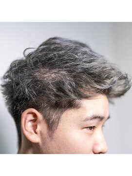 アウラ 小杉店(AULA) メンズショート×パールグレー