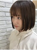 【Anniy】切りっぱなしボブ