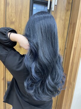 フゥカ 類家店(fuka) 【暗髪◎】ネイビーブラック＊。