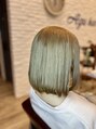 アグ ヘアー ビヨンド 戸塚店(Agu hair beyond)&nbsp;ミルクティーベージュ