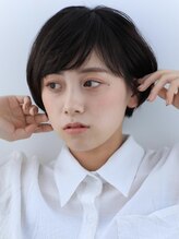 ヘアエジェリプリム (hair&spa egerie prime) 大人可愛い20代◎30代◎40代◎暗髪丸みコンパクトショート