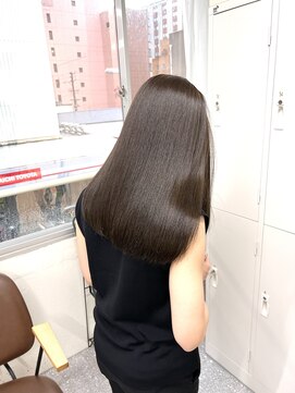 アールサロン 名駅(Rr SALON) 赤みを抑えたブラウンヘア/名駅/伏見