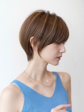 ケアリー 大泉学園(Carelly) 大人かわいい前髪セシルカットココアブラウンフリンジウェーブ