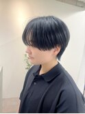 シースルーマッシュショート　ハンサムショート　メンズライク
