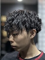 オトコデザイン(OTOKO DESIGN)&nbsp;スパイラルパーマ　フェード　メンズ