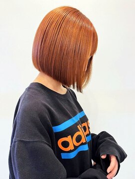 カノエ 山口矢原店(canoe) ショートボブ　顔周りカット　透明感