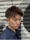 *NOISMツイストスパイラルツーブロックマッシュセンターパート