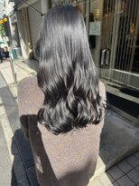 ロチカバイドールヘアー 心斎橋(Rotika by Doll hair)&nbsp;暗めブラウン+ケアカラーでツヤツヤに