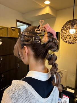 ミラージュ 船橋(Miraju) ヘアセット[船橋/エクステ/ダブルカラー]