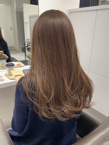 キートス(Kiitos) 水素カラーミルクティーベージュロングレイヤーグレージュ