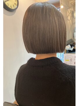 ロータス ヘアデザイン(LOTUS hair design.) 外国人風kラー×ボブ