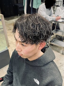 ザデイトウキョウ 表参道 青山(THE DAY TOKYO) メンズ波巻きパーマ