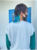 黒髪ボブルフネビージュ小顔ワンレン韓国マッシュ
