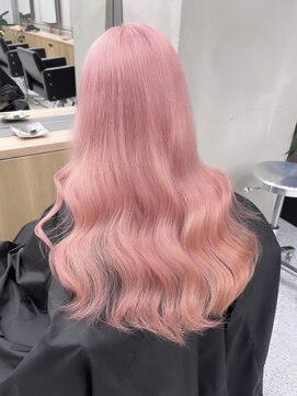 ペレ 渋谷(PELE) イメチェン/ホワイトブロンド/外ハネボブ/ワイドバング/渋谷