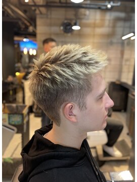 フランクスバーバー アンド ビアークラブ(FRANK'S BARBER and BEER CLUB) メンズベリーショートF