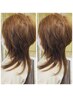 【ウルフカット】大人気スタイル！骨格のバランスをアドバイス☆ヘッドスパ付