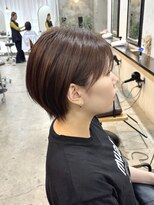 エトネ ヘアーサロン 仙台駅前(eTONe hair salon) 丸みショート