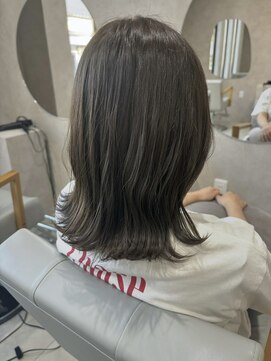 ヌーク(nook.) グレージュカラーカラー