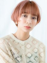 カバーヘア ブリス 戸田公園西口店(COVER HAIR bliss) ダブルカラーフレンチカジュアルショートボブ//戸田公園10代20代