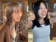 自然と笑顔になる接客を心がけてます◎