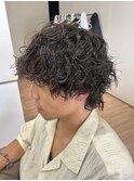 メンズ 縦落ちパーマ
