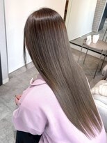 ナンバー ジルバ 立川(N° jillva) 韓国顔まわりレイヤーカット髪質改善透明感カラー20代30代40代