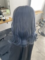 リロ ヘアデザイン(RILO HAIR DESIGN) ブルーシルバー