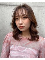 ジルフラン(JILL franc) レイヤーカット4/10ゆるふわパーマ