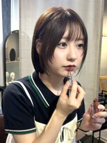 ナンバー 博多(Number)&nbsp;【number さえ】明るめグレージュ×レイヤーボブ