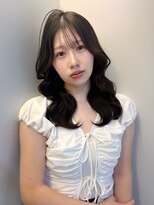 リー 梅田(Lee)&nbsp;arisa/ダークブラウン／盛れるくびれ巻き/ワンカラー/秋冬カラー