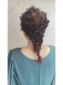 結婚式セット ヘアアレンジ