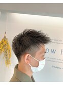 【ツーブロックショート☆炭酸泉】