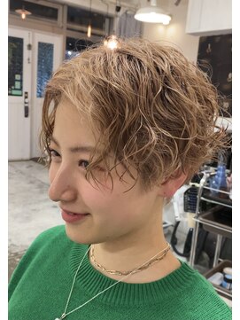 ラプト(rapt) お客様スナップ　ハンサムショートウェーブ